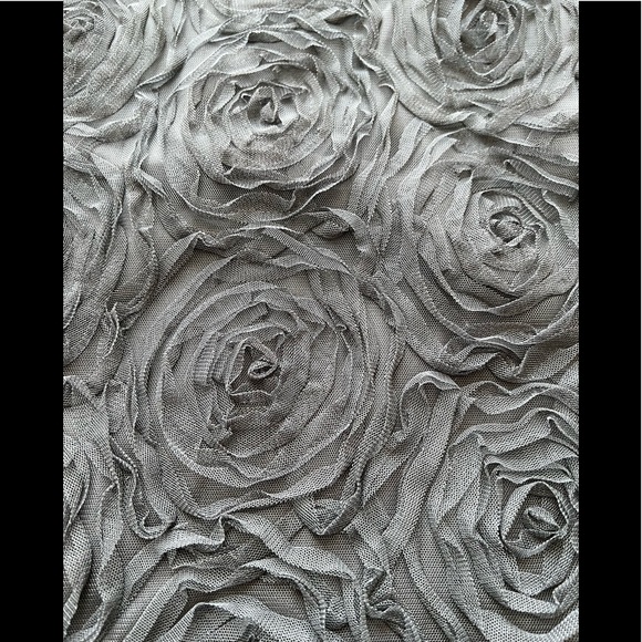 J. Crew Tulle Blossom Dress in Charcoal Grey Size 00 - Picture 2 of 5